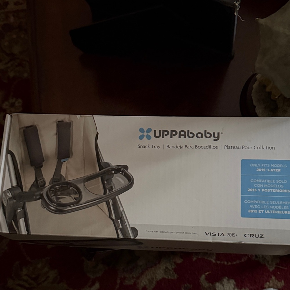 UPPAbaby Snack Tray for VISTA and CRUZ Strollers - Gray